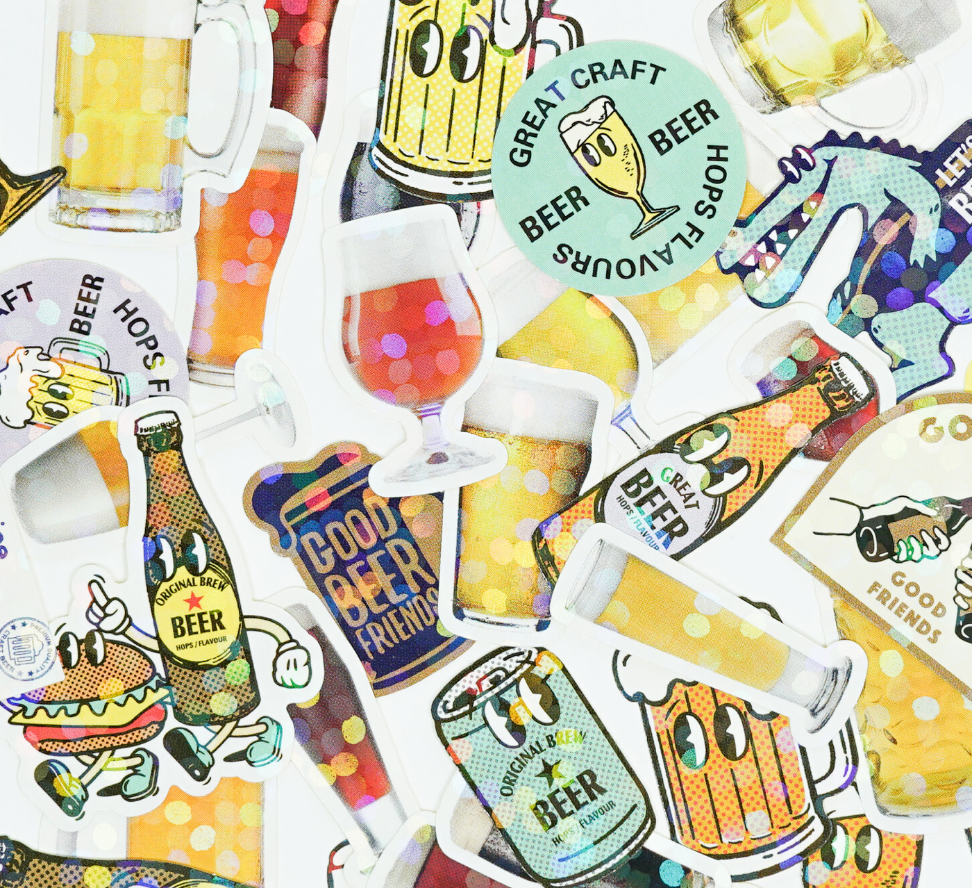 Miniature Sticker Box - Craft Beer