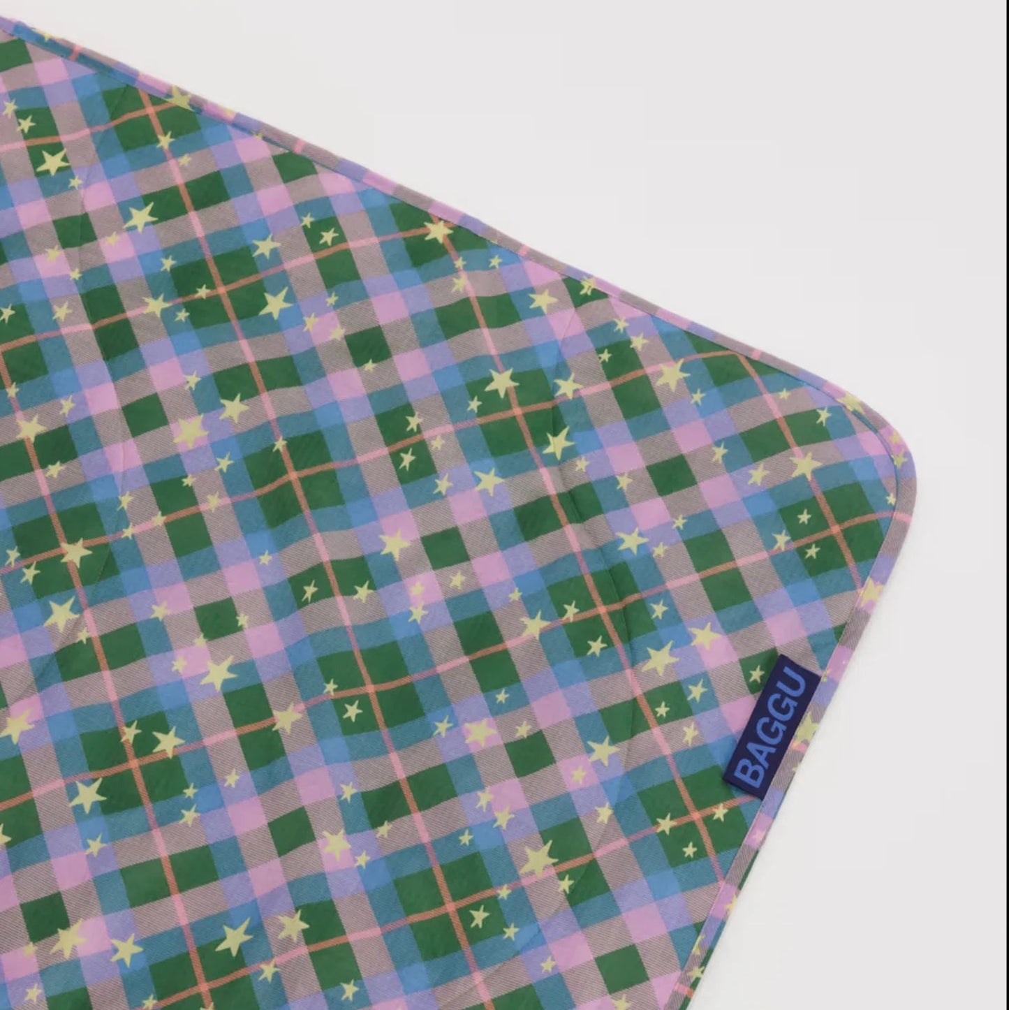 Baggu Picnic Blanket - Star Plaid