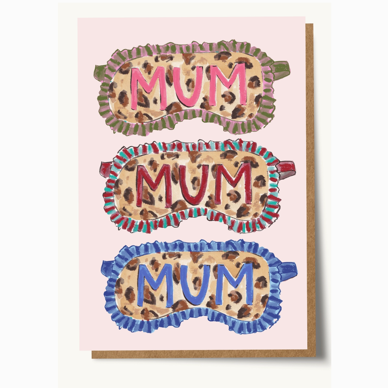 Mum Eyemask Card