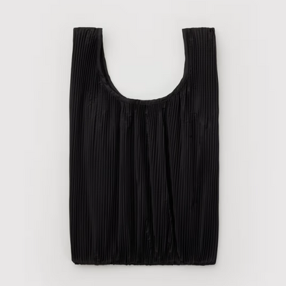 Baggu Pleated Reusable Bag - Black