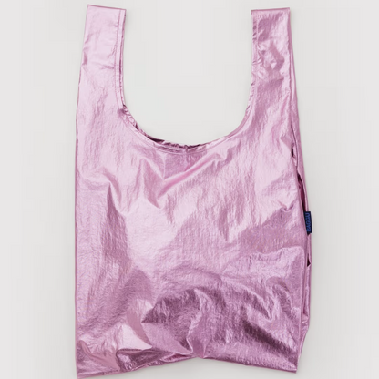 Baggu Standard Reusable Bag - Blush Metallic