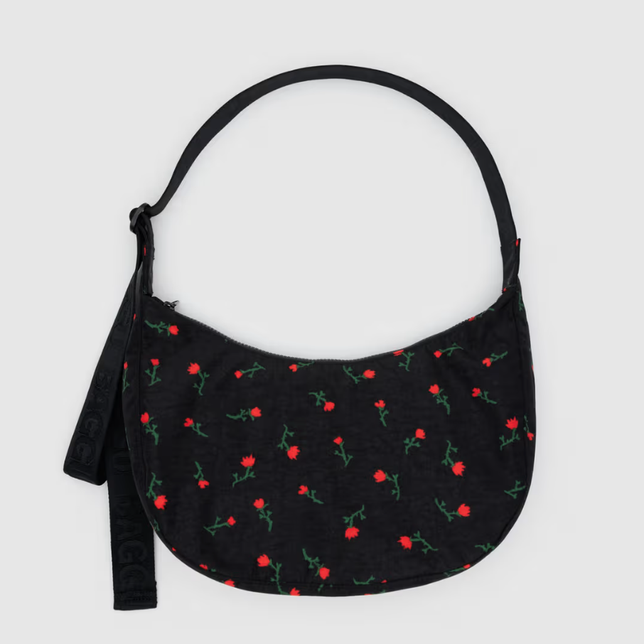 Baggu Medium Crescent Bag - Painted Wildflower