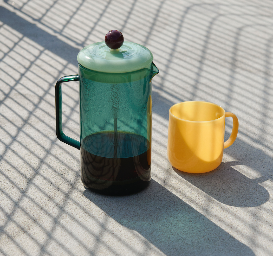 HAY French Press Brewer - Aqua
