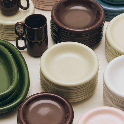 HAY Barro Oval Dish Large - Green