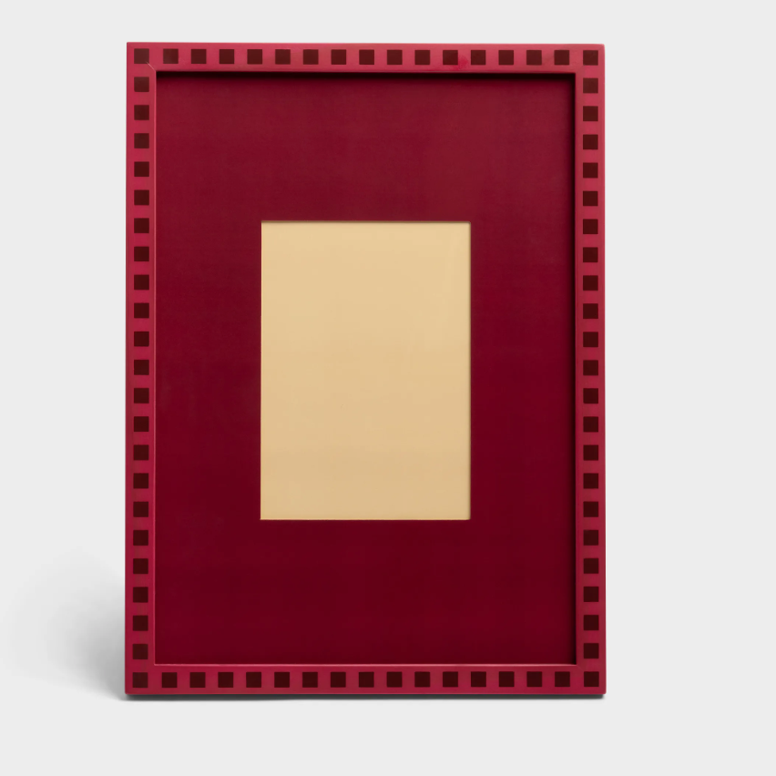 &K Picture Frame - Osteria A4 Burgundy