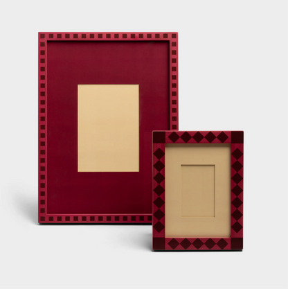 &K Picture Frame - Osteria A4 Burgundy