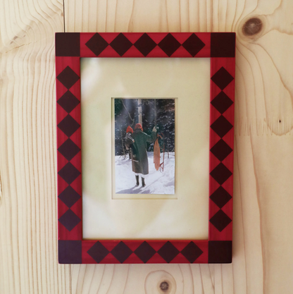 &K Picture Frame - Osteria A6 Burgundy