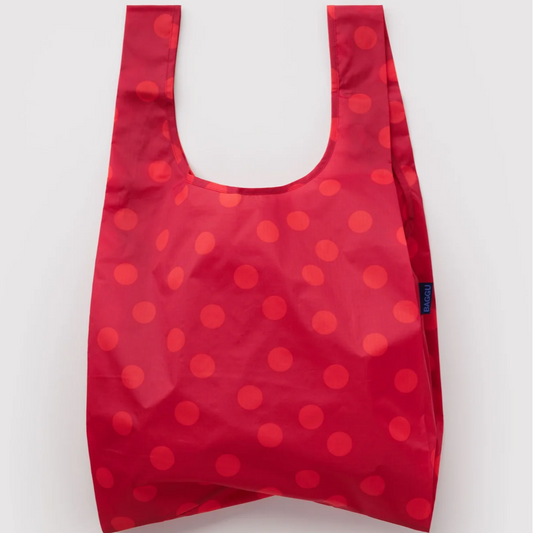Baggu Standard Reusable Bag - Red Polka Dot
