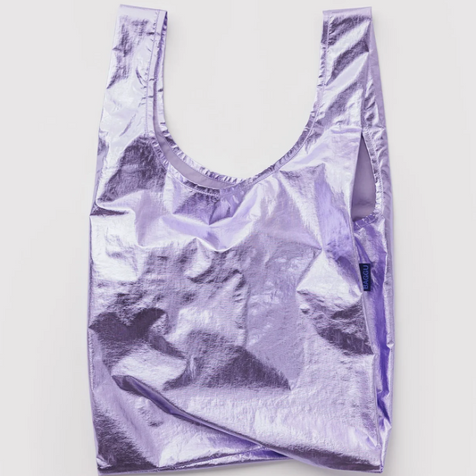 Baggu Standard Reusable Bag - Lavender Metallic