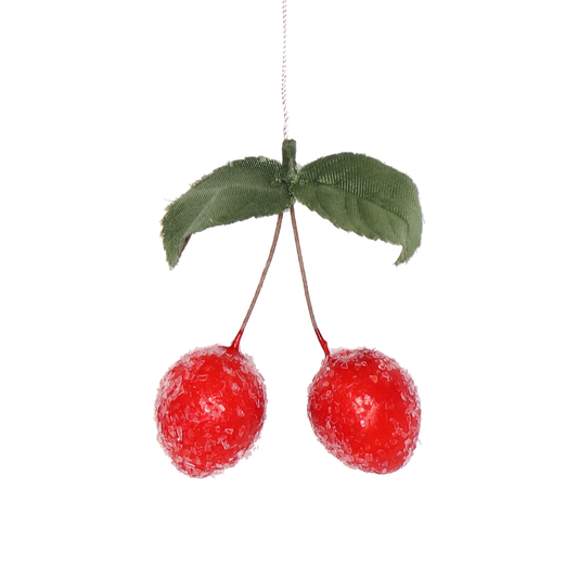 Sparkly Cherry Decoration