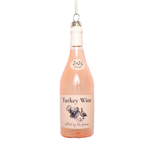 THIE Turkey Wine Decoration
