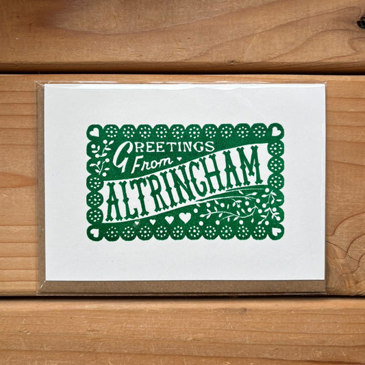 Greetings From Altrincham Card