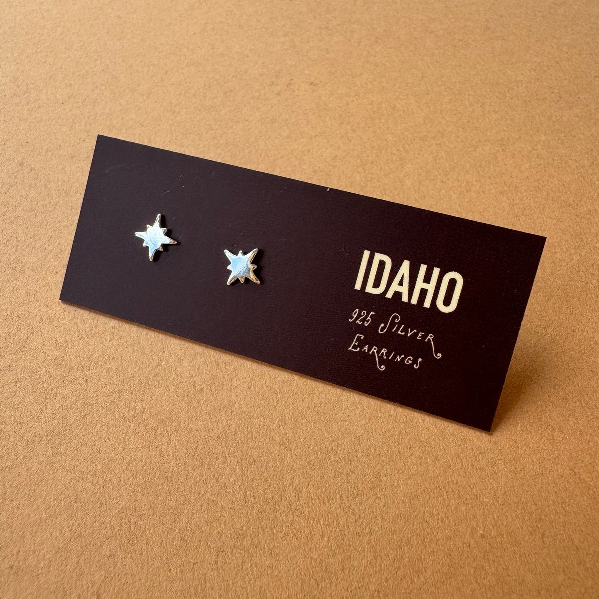 Silver Stud Earrings - North Star Studs