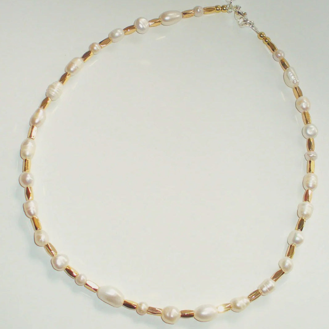 Blóma! Vanille Pearl Necklace