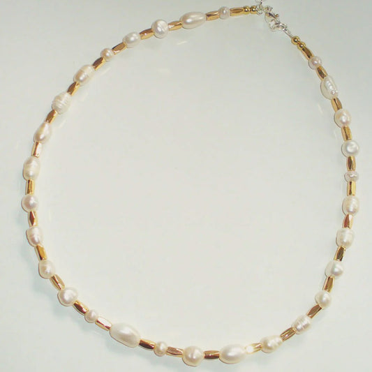 Blóma! Vanille Pearl Necklace