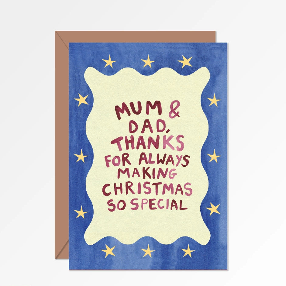 Mum & Dad Christmas Card