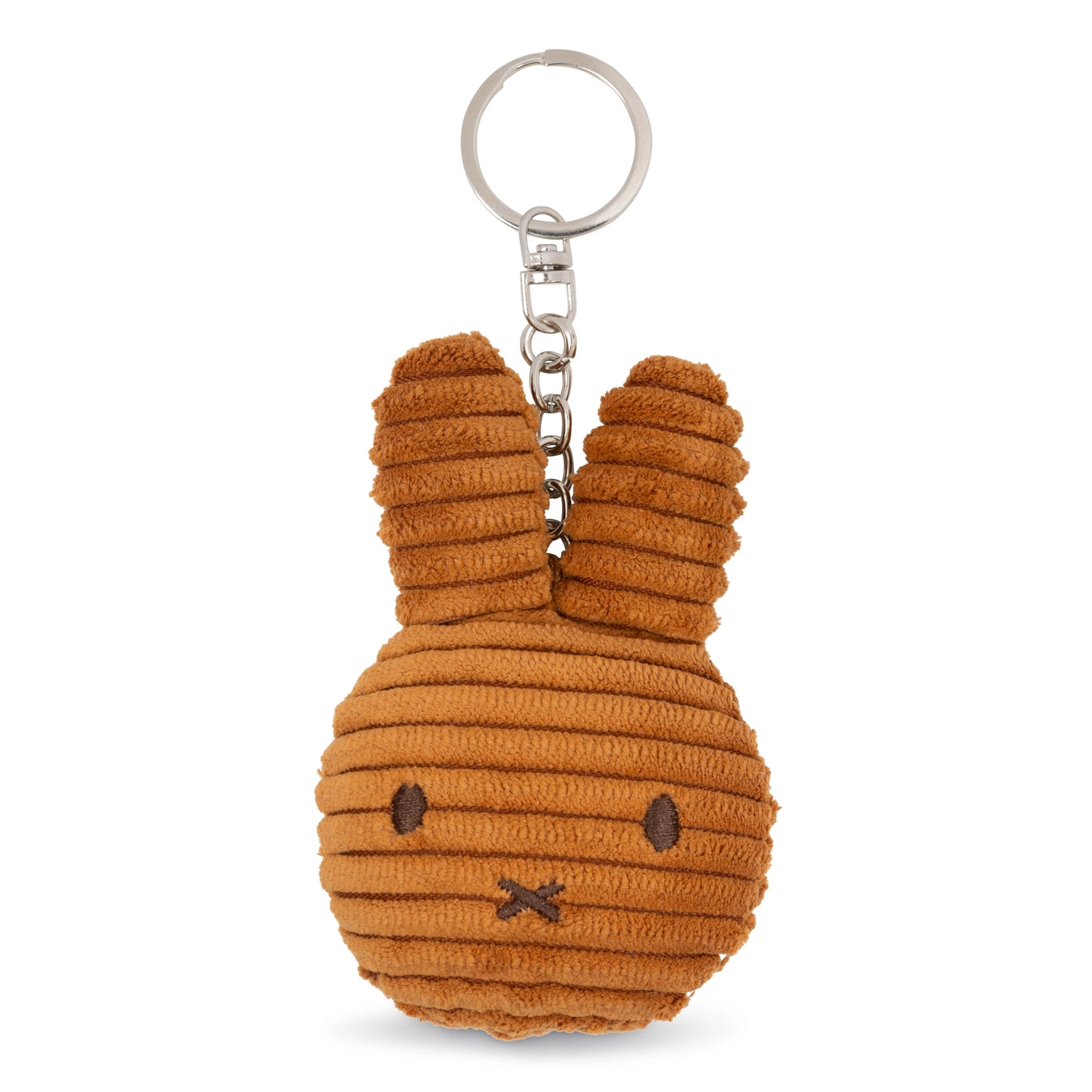 Miffy Corduroy Keychain - Cinnamon