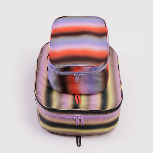 Baggu Packing Cube Set - Gradient Stripes
