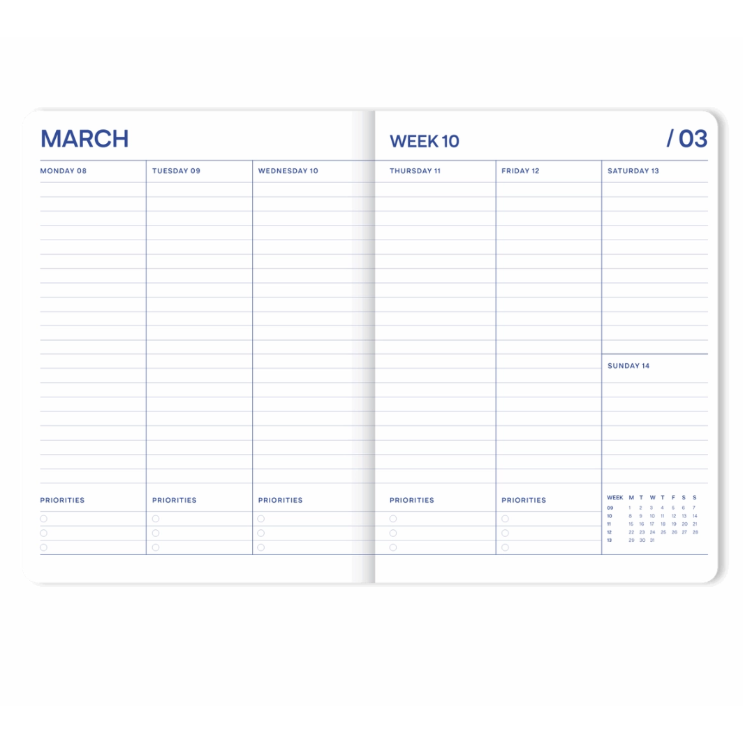 Fabrique 18 Months Diary 2026-2027 - Sun Beige