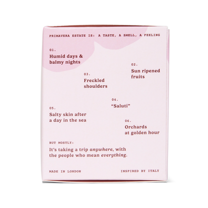 Primavera Estate Candle - Ciliegia (That's Cherry)