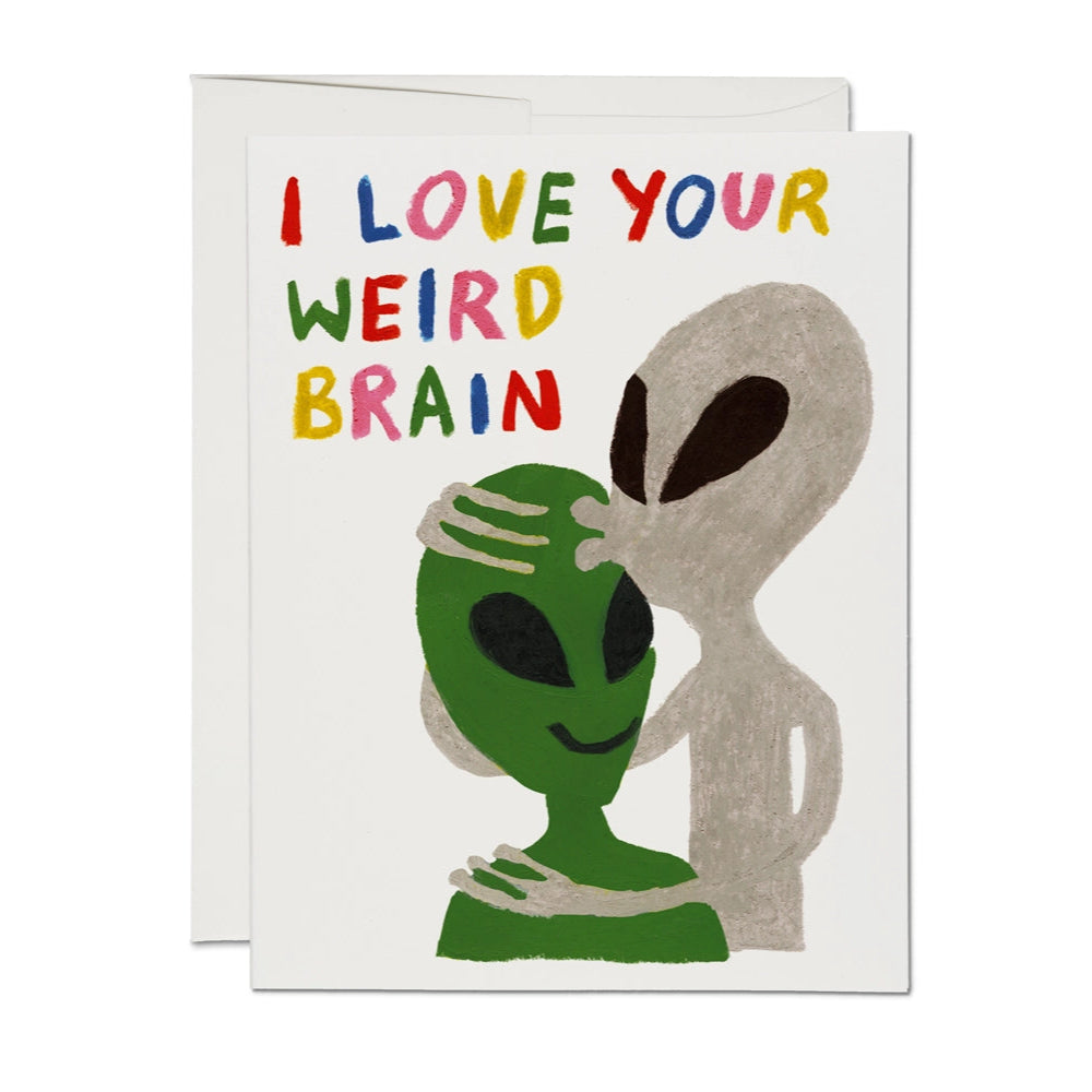 Alien Love Card