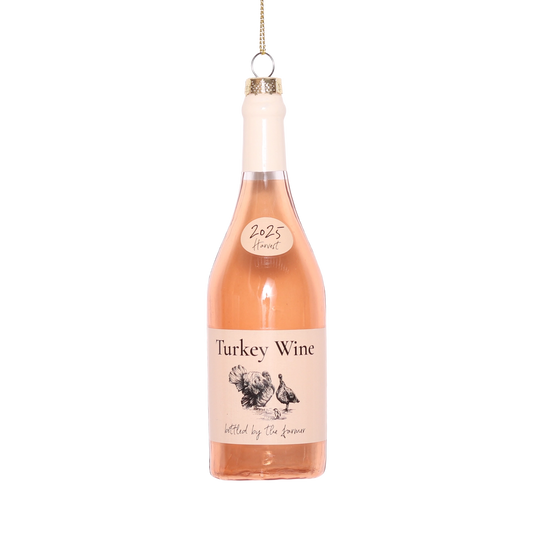 THIE Turkey Wine Decoration