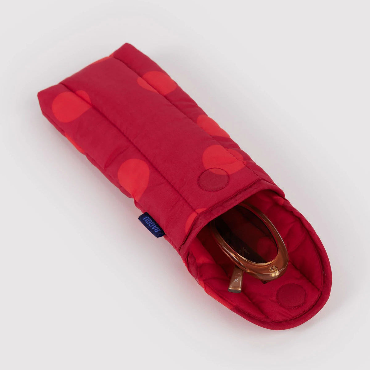 Baggu Glasses Case - Red Polka Dot