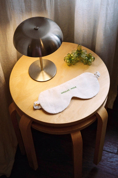Arkitaip Linen Eye Mask - Indulge More