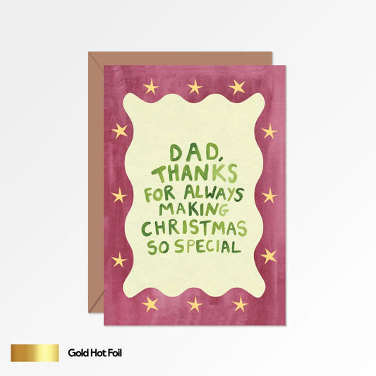 Dad Christmas Card
