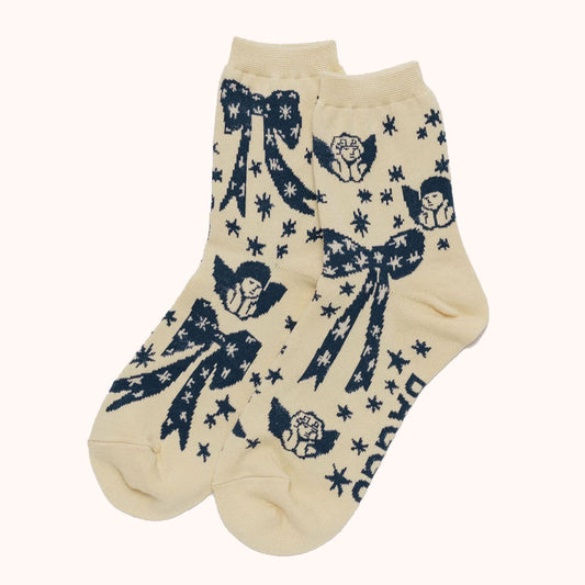 Baggu Socks - Cherub Bows