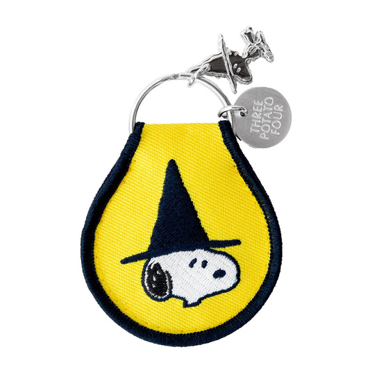 Three Potato Four Patch Keychain - Snoopy Witch