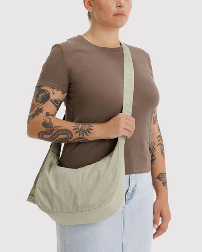 Baggu Medium Crescent Bag - Celadon