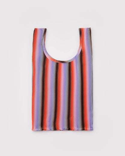 Baggu Pleated Reusable Bag - Gradient Stripe