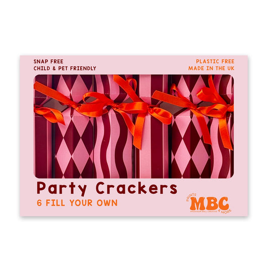 Christmas Crackers - Pink and Maroon