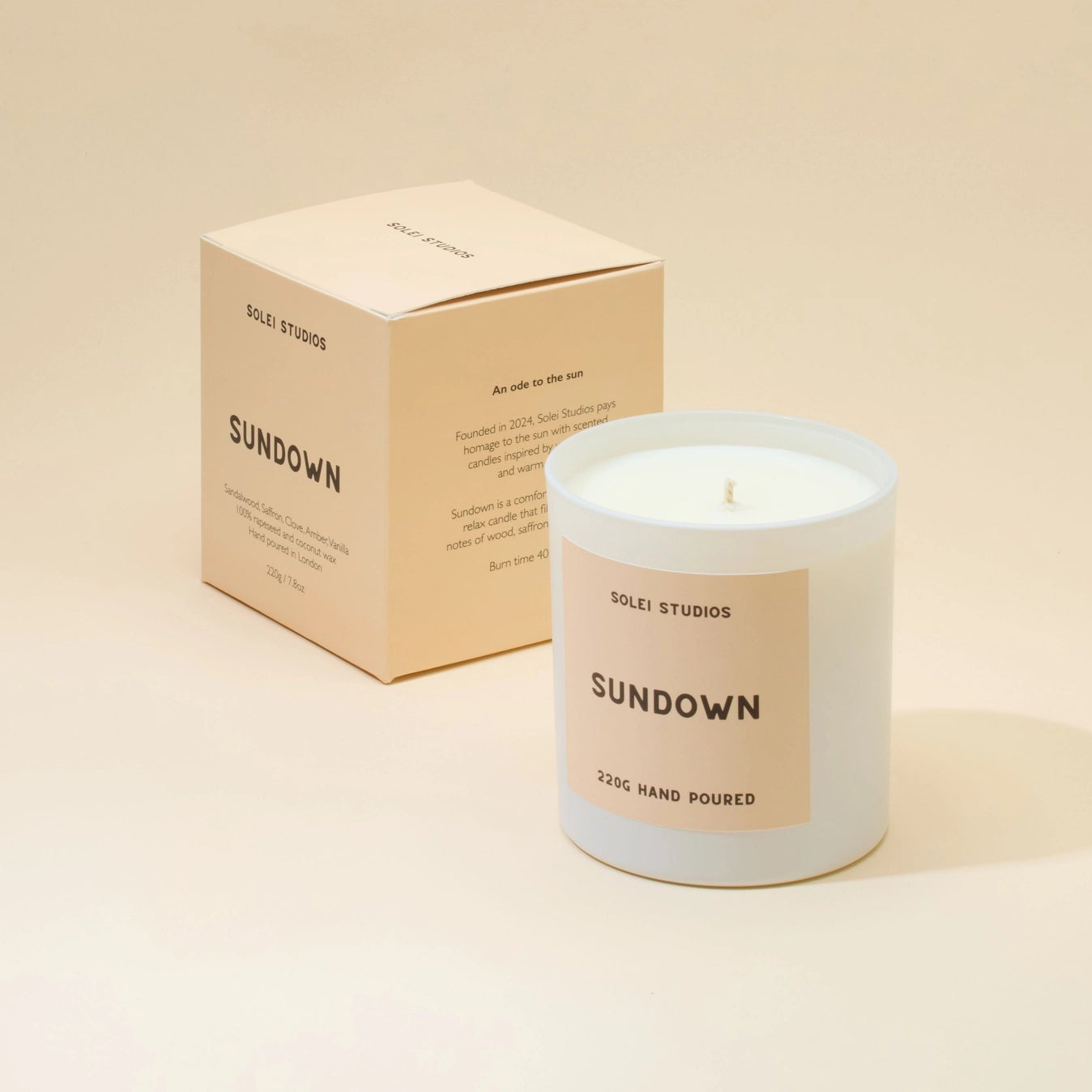 Solei Studios Candle - Sundown