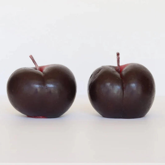 Plum Candle - Set of Two