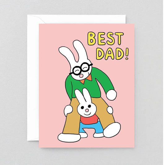 Best Dad Kids Card