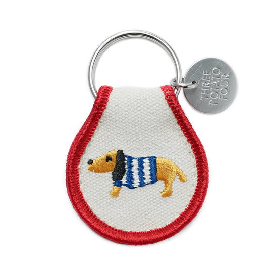 Three Potato Four Patch Keychain - Dog