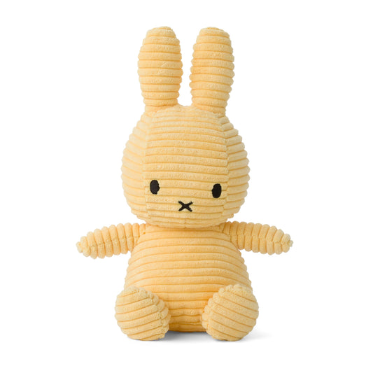 Miffy Corduroy Plush Toy - Butter Cream