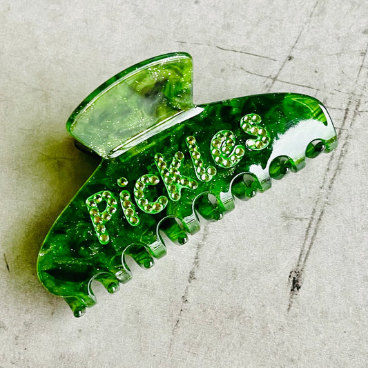 Rhinestone Hair Claw Clip - Pickles