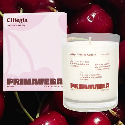 Primavera Estate Candle - Ciliegia (That's Cherry)