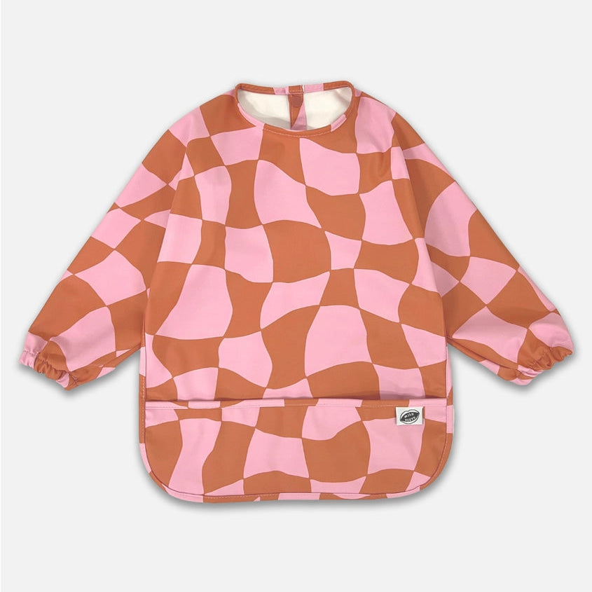 Milk Teeth Long Sleeved Smock Bib