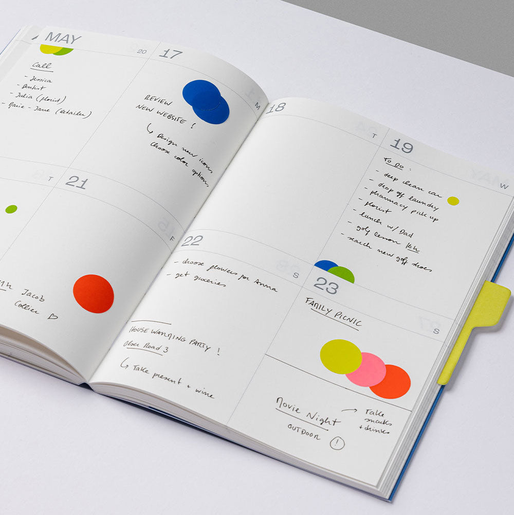Mishmash 2027 Planner - Midnight Blue