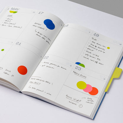 Mishmash 2027 Planner - Midnight Blue