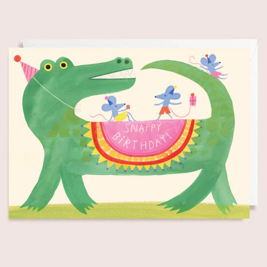 Happy Snappy Birthday Card