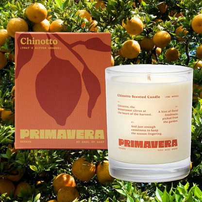 Primavera Estate Candle - Chinotto (That's Bitter Orange)