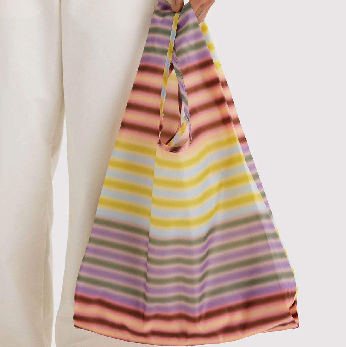 Baggu Standard Reusable Bag - Gradient Stripe Multi