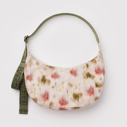 Baggu Medium Crescent Bag - Abstract Floral