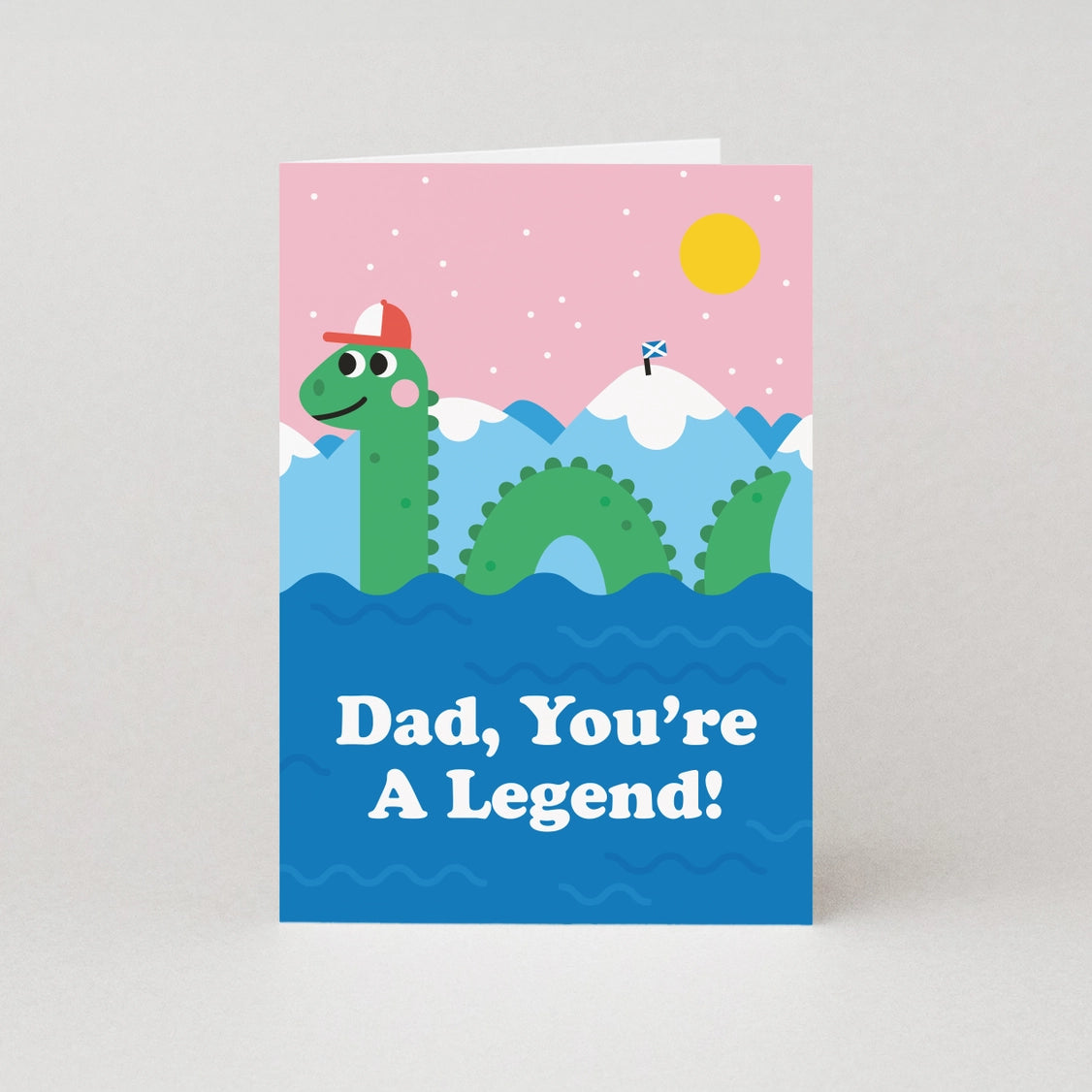 Dad, You're A Legend (Loch Ness Monster) Card
