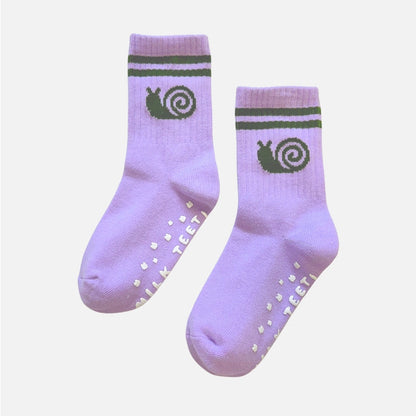 Milk Teeth Ribbed Grip Kids Sock